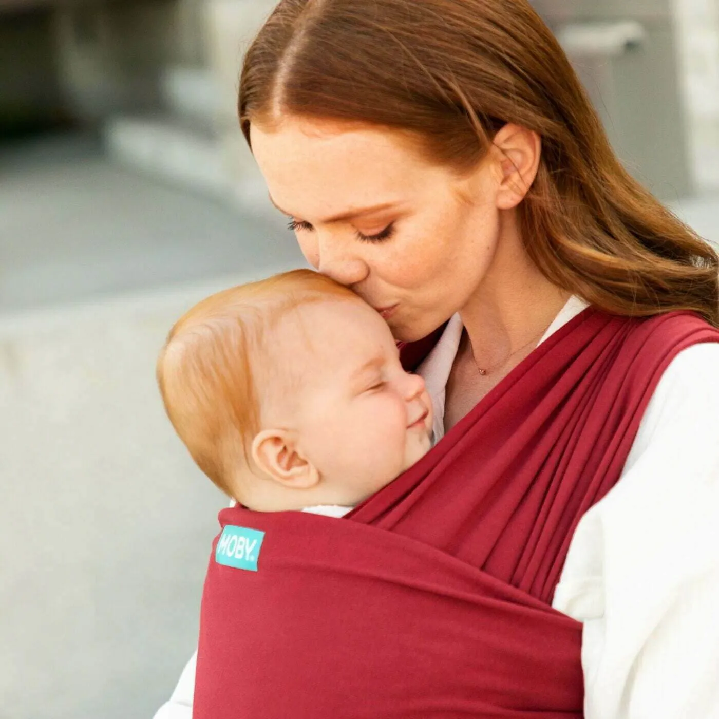 Moby Classic Baby Wrap (Ruby)