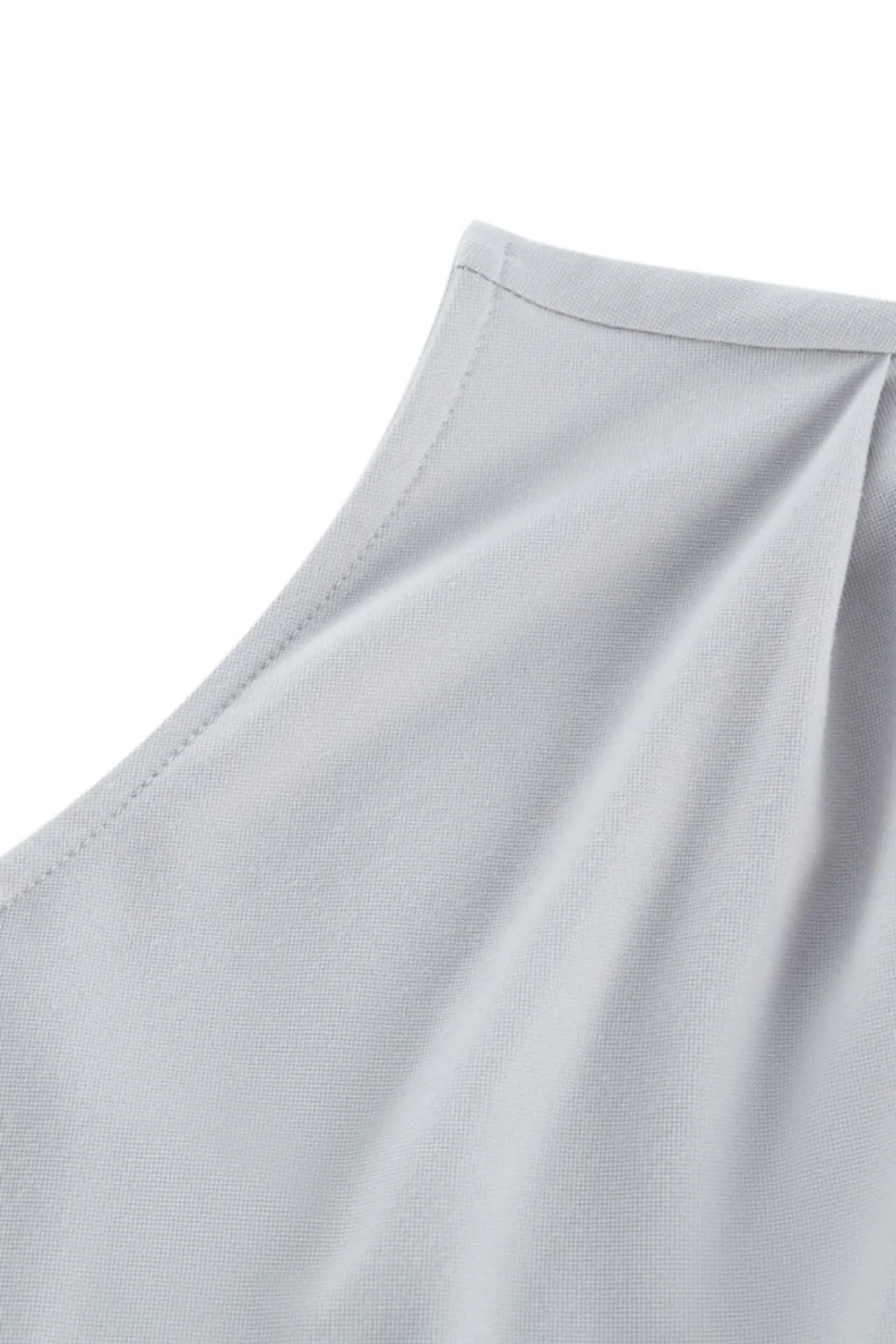 Mock Neck Cap Sleeve Top