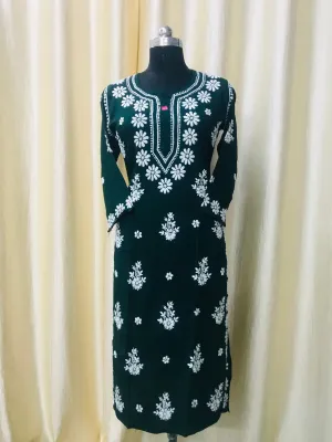 Modal Chikankari kurti