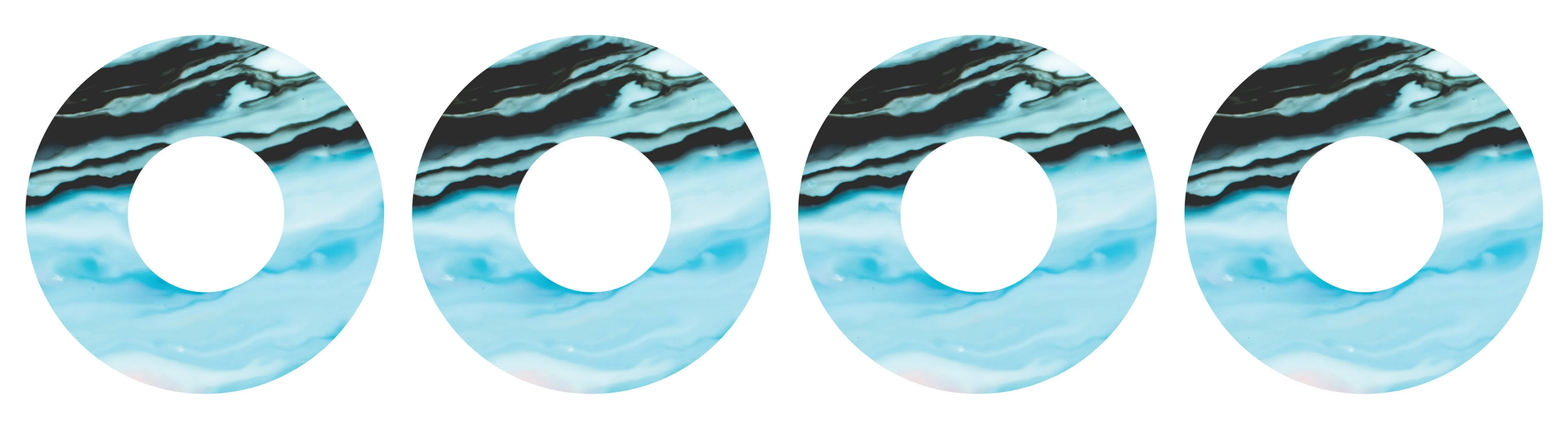 Modern Marble Patch  Tape Designed for the FreeStyle Libre 2