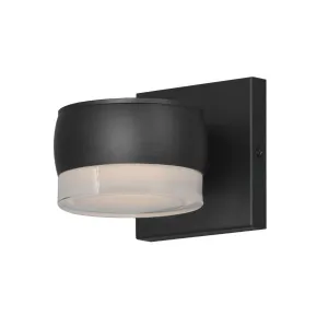 Modular 5 in. LED Outdoor Wall Sconce 3000K Black Finish