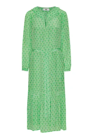 MOLIIN YUMI DRESS IN IRISH GREEN