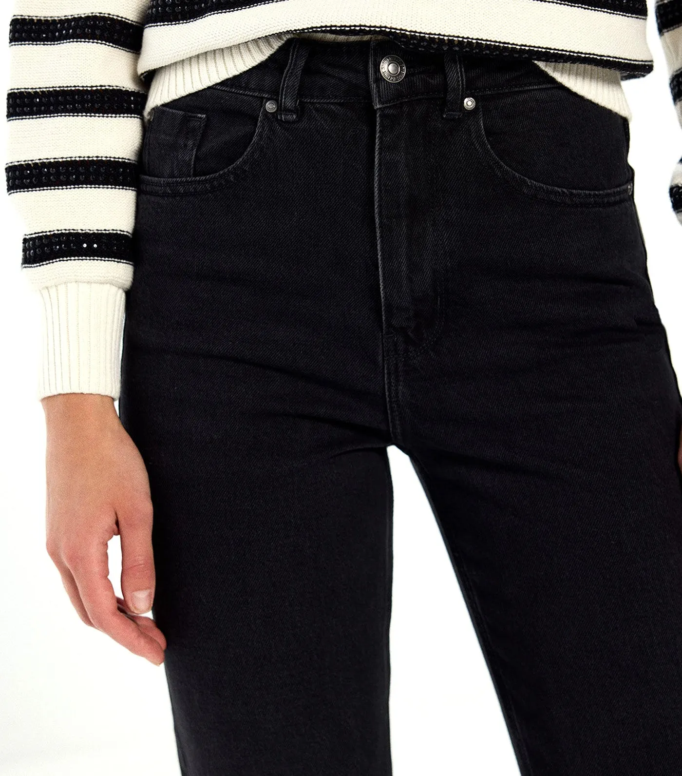 Mom Jeans Black