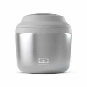 Monbento Element 2 Insulated Food Jar - Silver