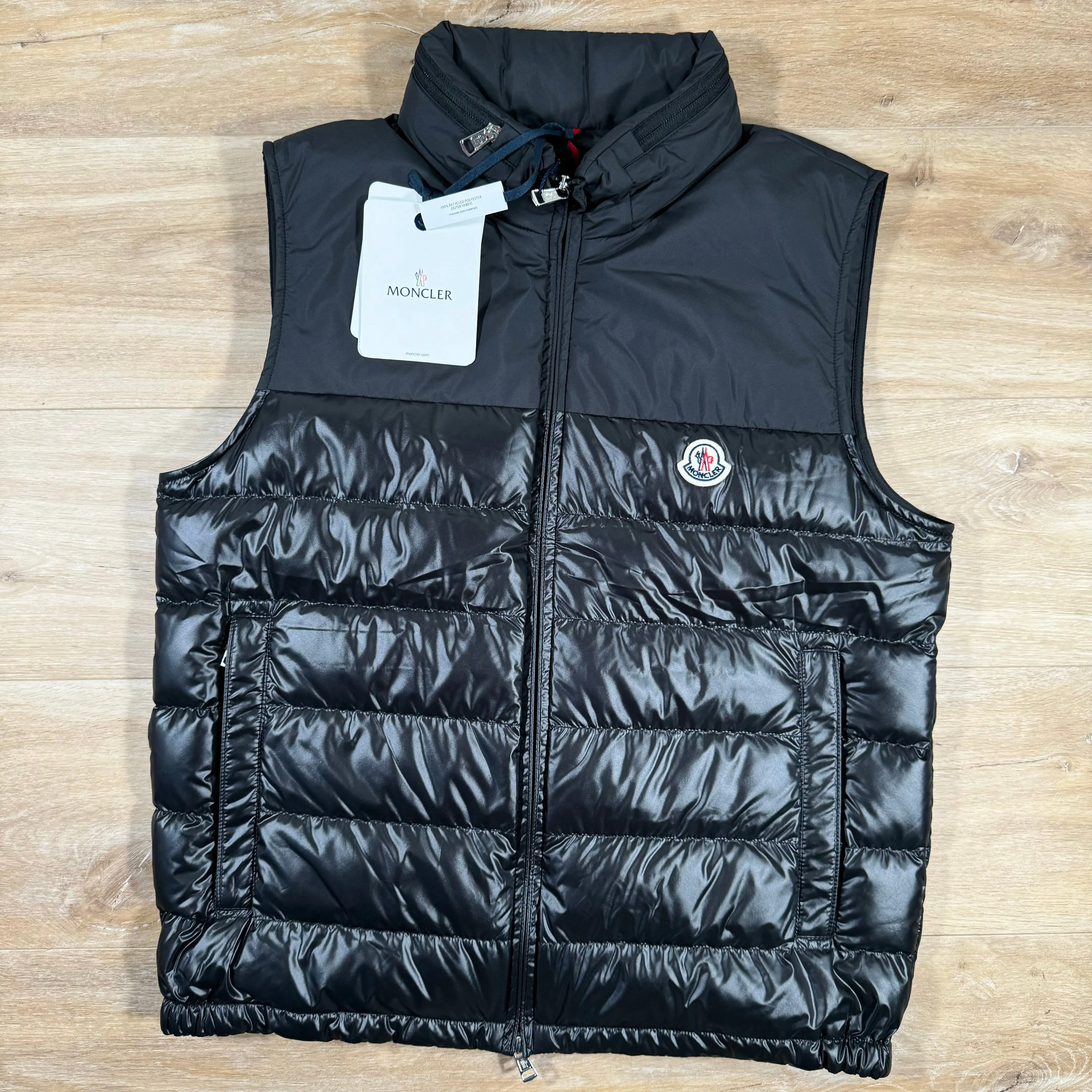 Moncler Cerces Down Gilet in Black
