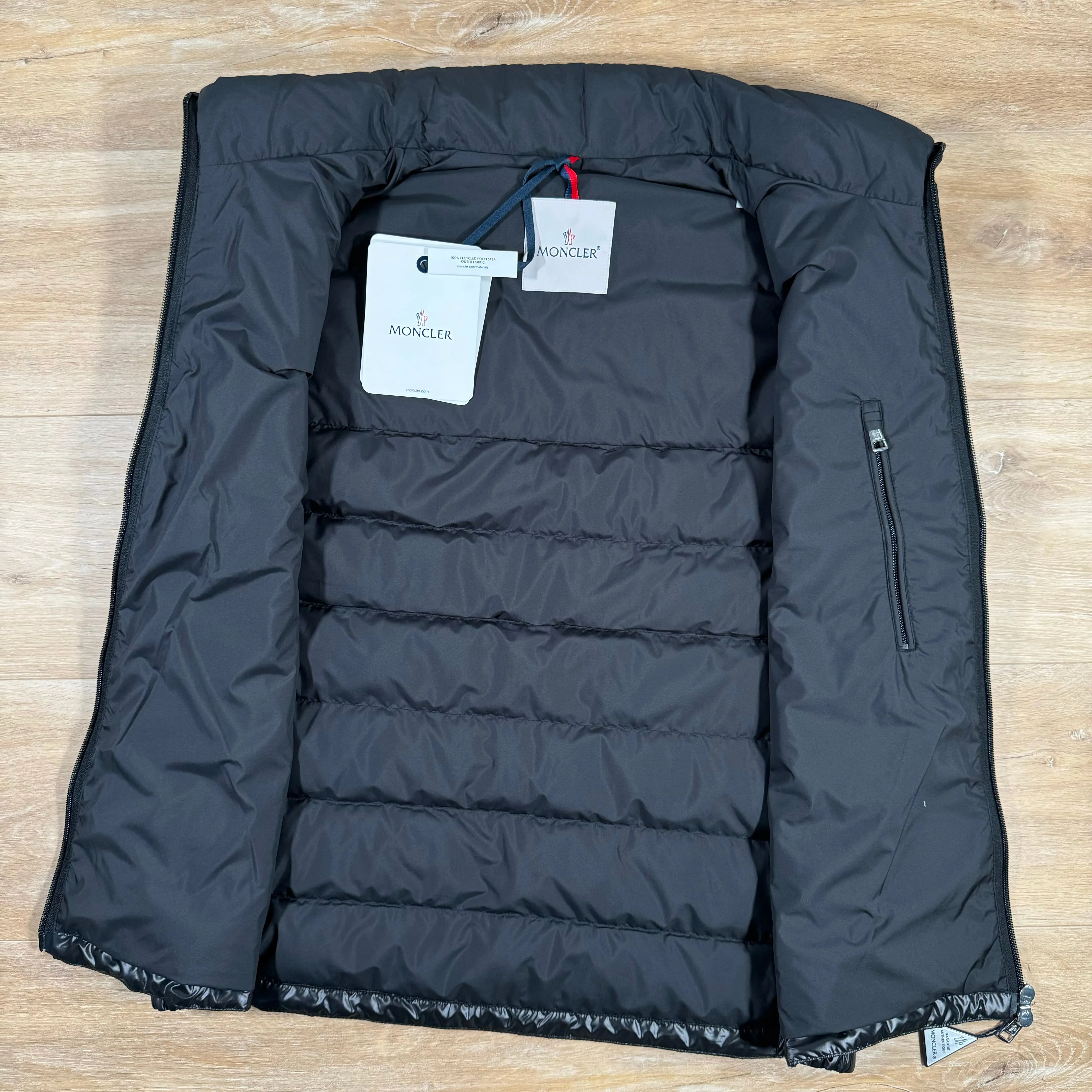 Moncler Cerces Down Gilet in Black