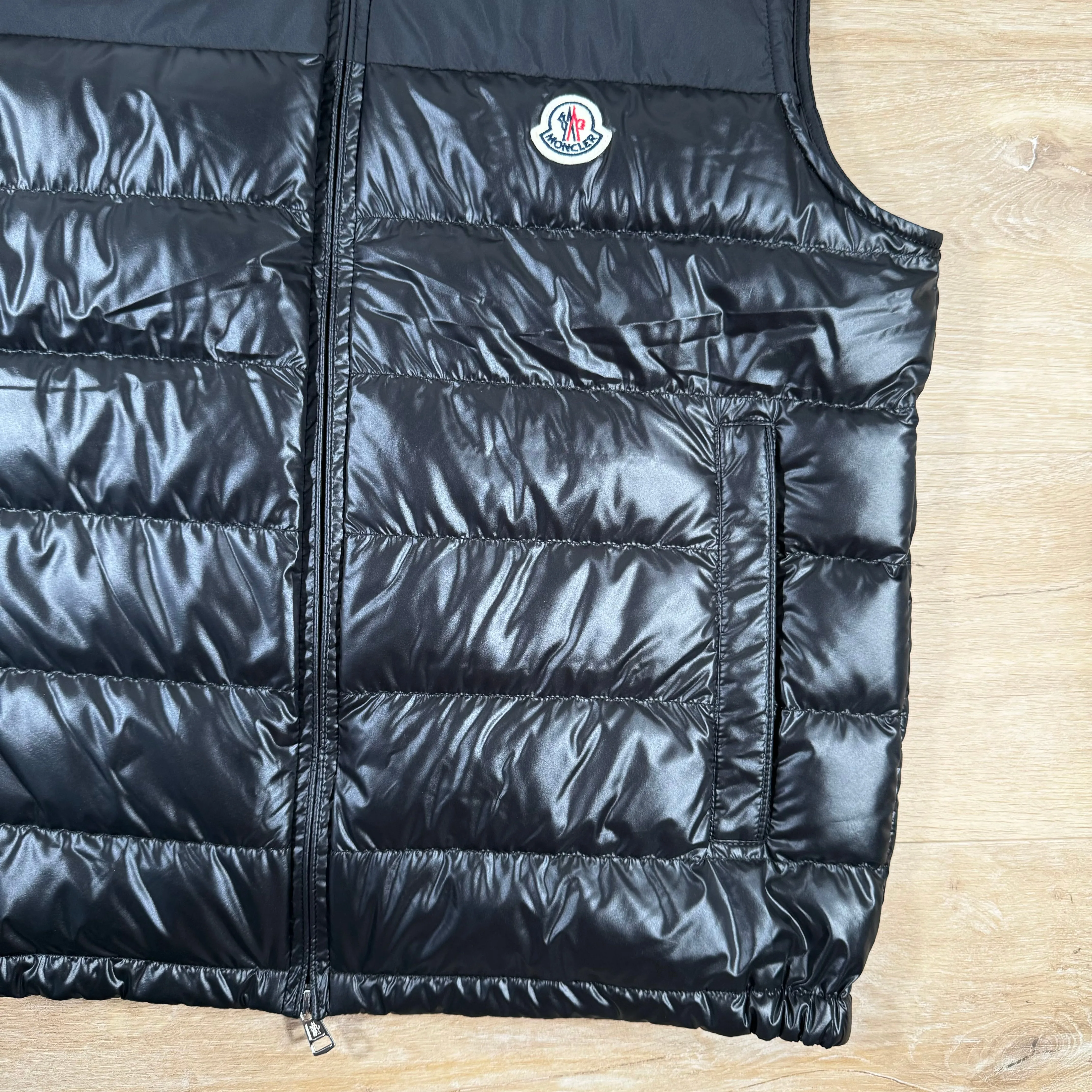 Moncler Cerces Down Gilet in Black