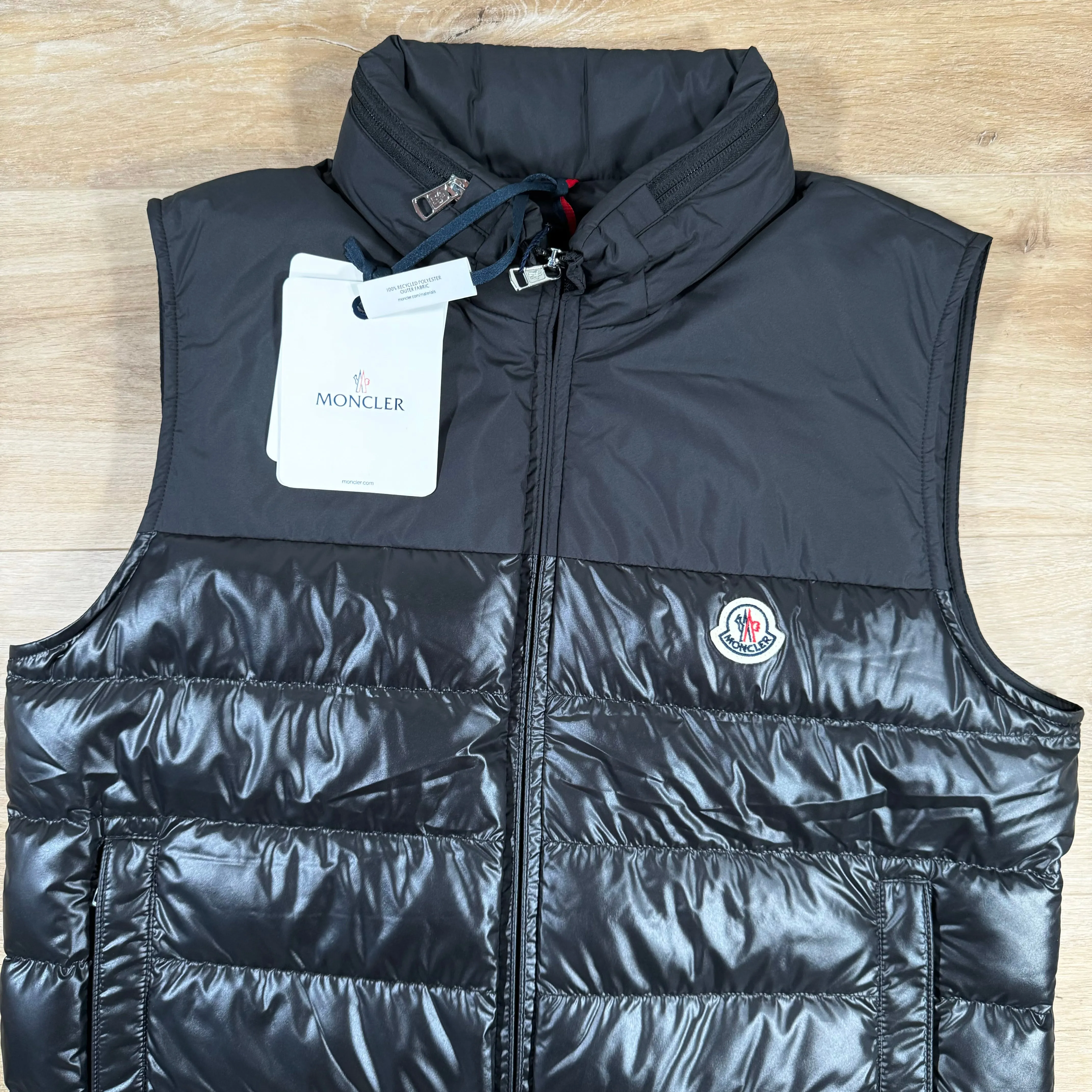 Moncler Cerces Down Gilet in Black