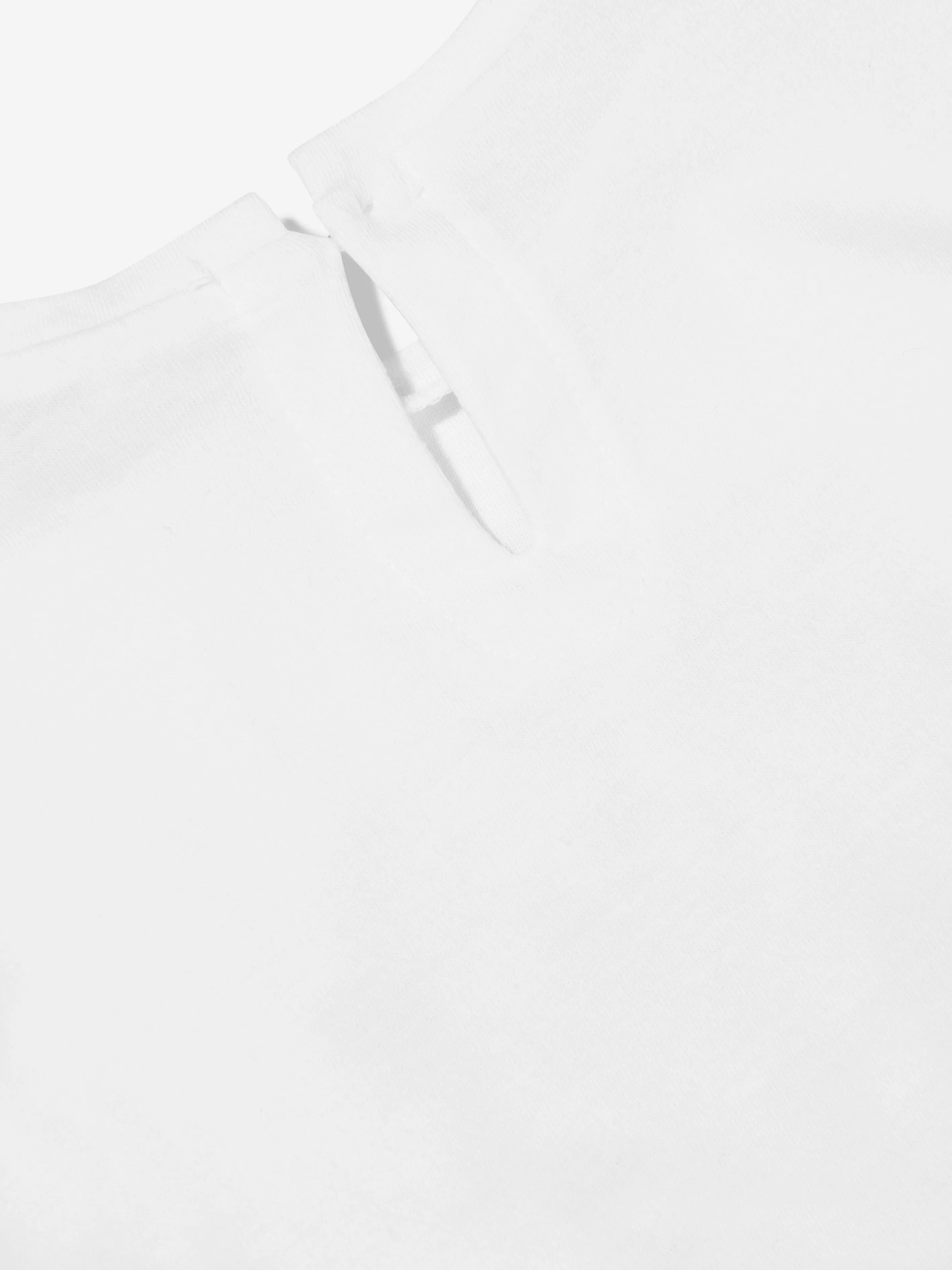 Monnalisa Baby Girls Bouquet T-Shirt in White