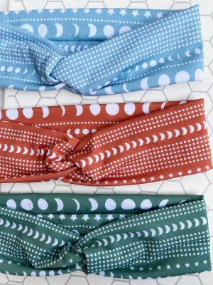 Moon Phase Knotties Headband