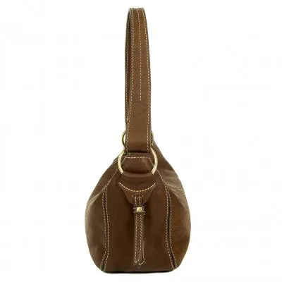 MORELLINO LEATHER SHOULDER BAG