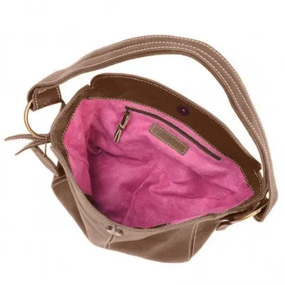 MORELLINO LEATHER SHOULDER BAG