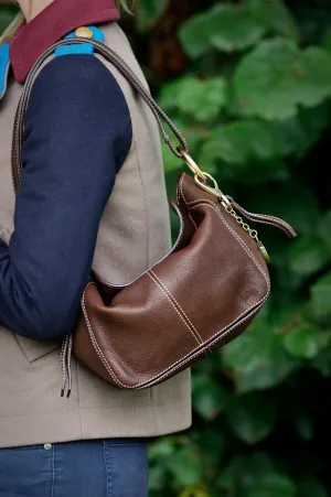 MORELLINO LEATHER SHOULDER BAG