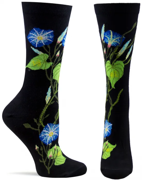Morning Glory Women's Crew Socks