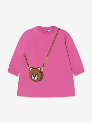 Moschino Baby Girls Bear Bag Print Dress
