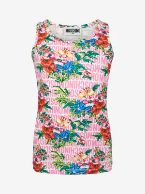 Moschino Girls Sleeveless T-Shirt