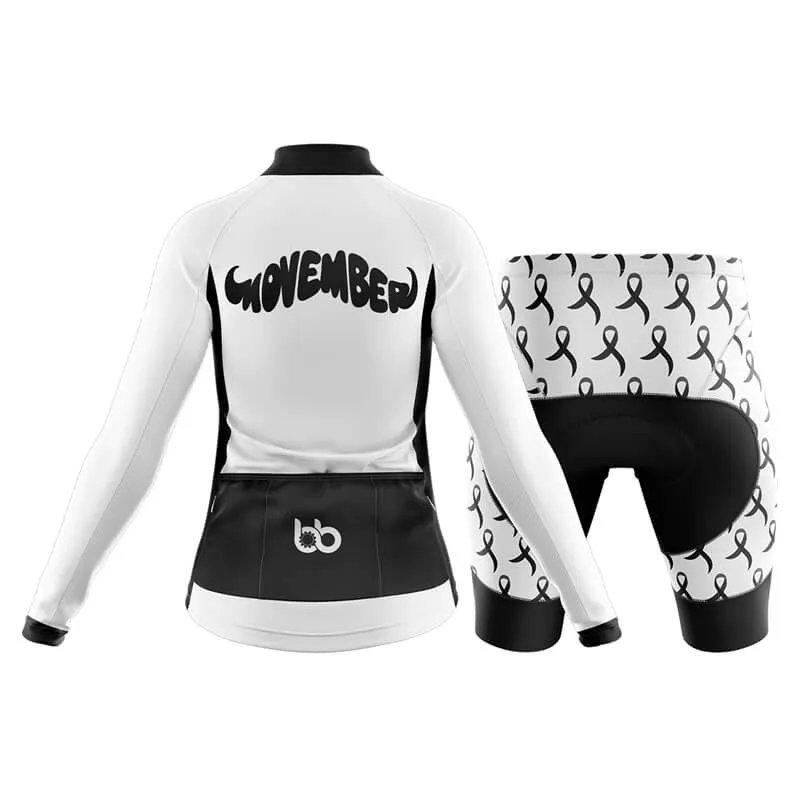 Movember (V7-WHITE) Club Cycling Kit