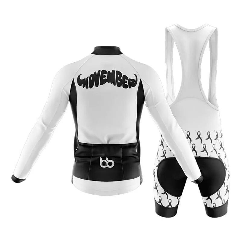 Movember (V7-WHITE) Club Cycling Kit