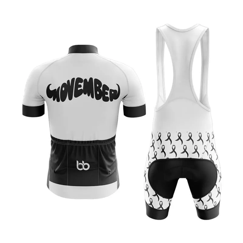 Movember (V7-WHITE) Club Cycling Kit