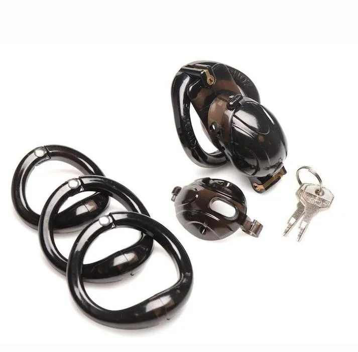 MS ''Double Lockdown'' Cock Cage -Blk