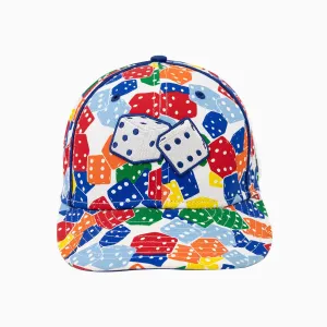 Multi Vintage Dice Gambling 59Fifty Fitted Hat