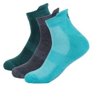 Mush Bamboo Ultra Soft, Anti Odor, Breathable, Anti Blister Ankle Socks for Men & Women for Running, Sports & Gym Free Size Multi-pack