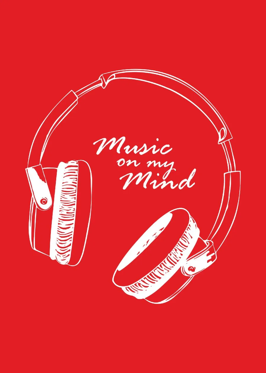 Music on my mind Women Half Sleeve T-Shirt