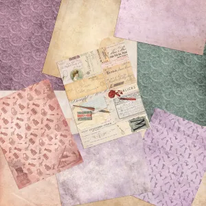 My Secret Vintage Journal Paper Pack - 7546