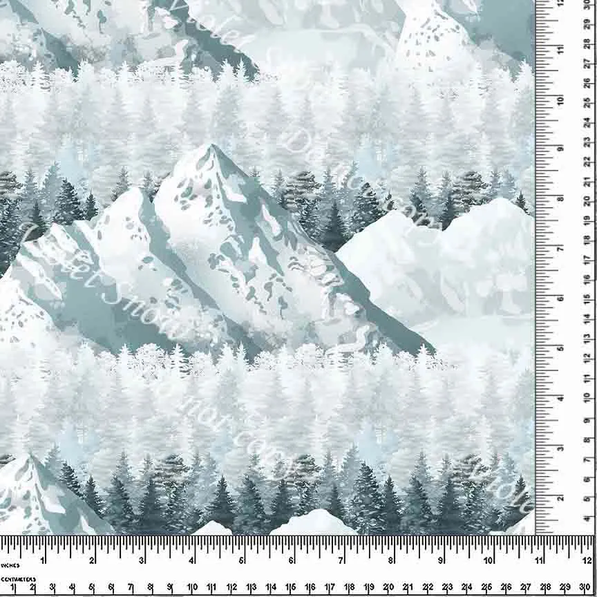 Mystical Winter Mountains