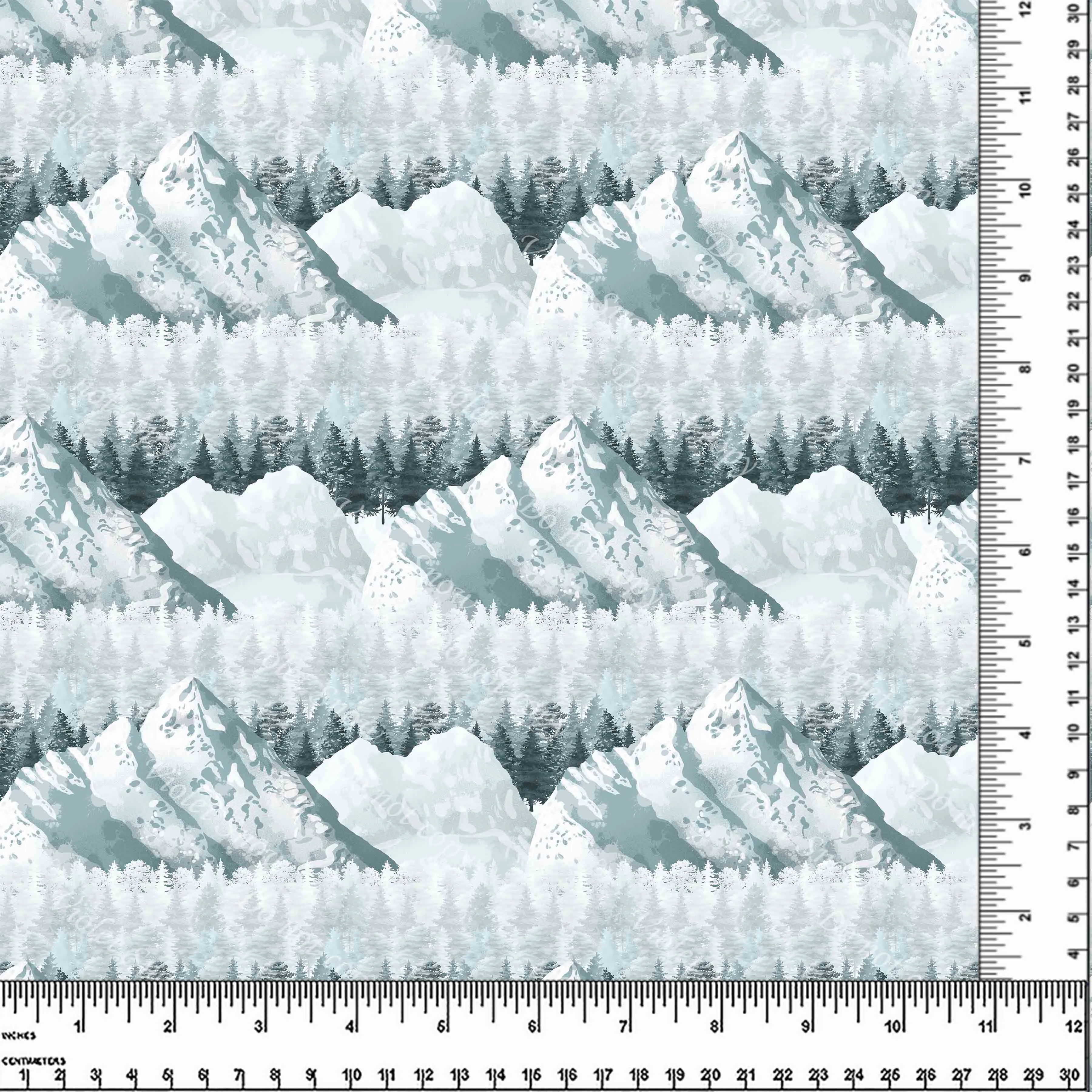 Mystical Winter Mountains