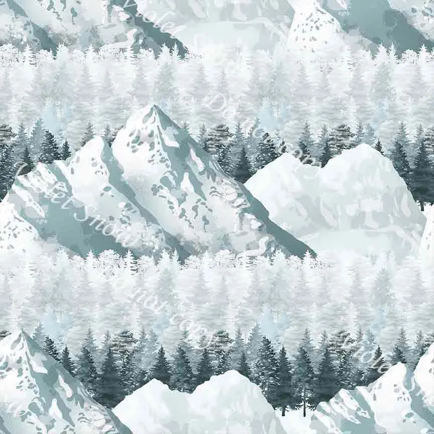 Mystical Winter Mountains