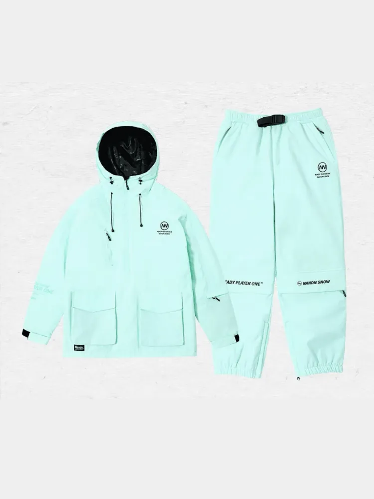 NANDN Arctic Fusion Insulated Snow Jacket and Pant Set - Men's