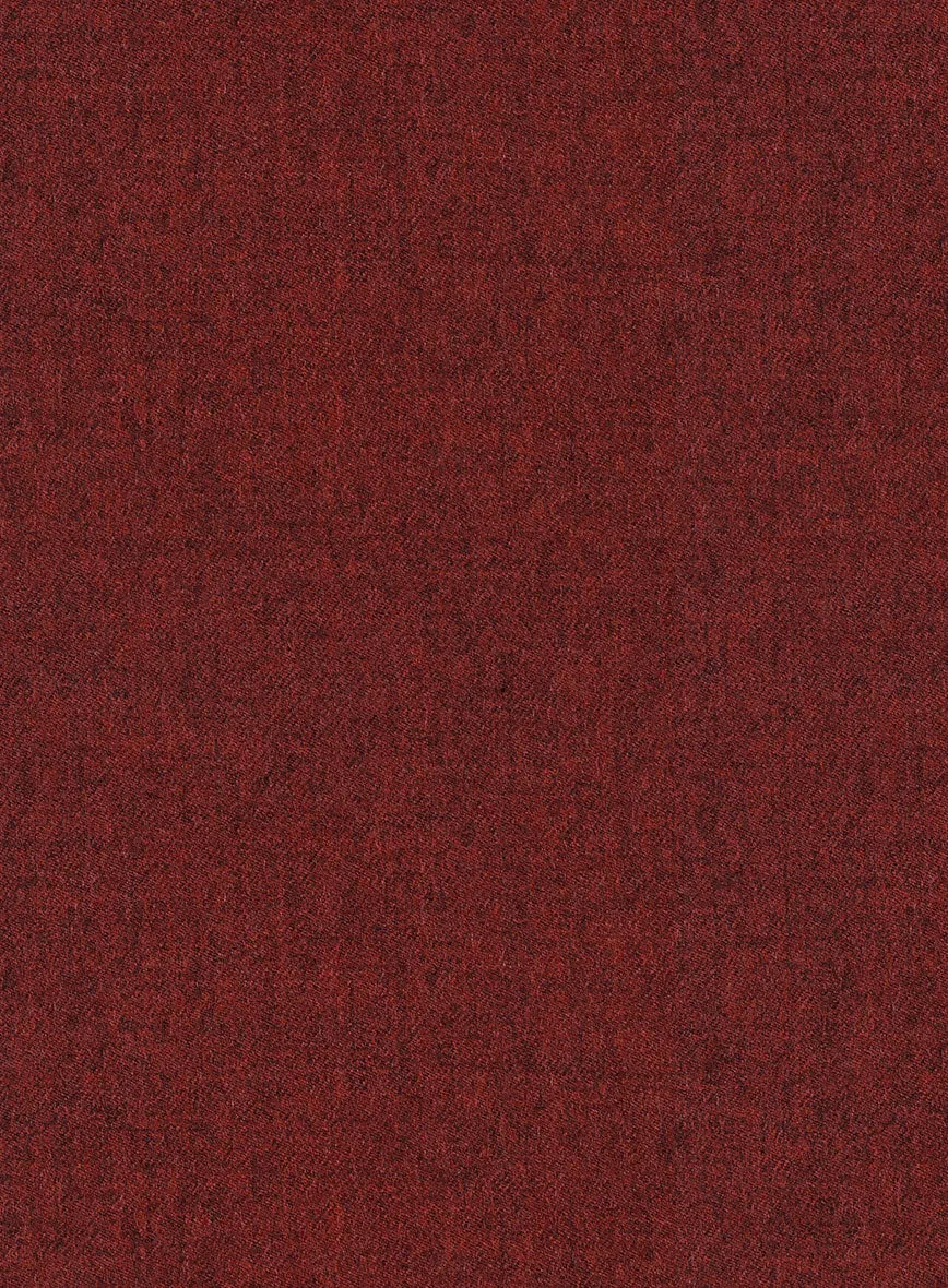 Naples Raw Red Tweed Pants