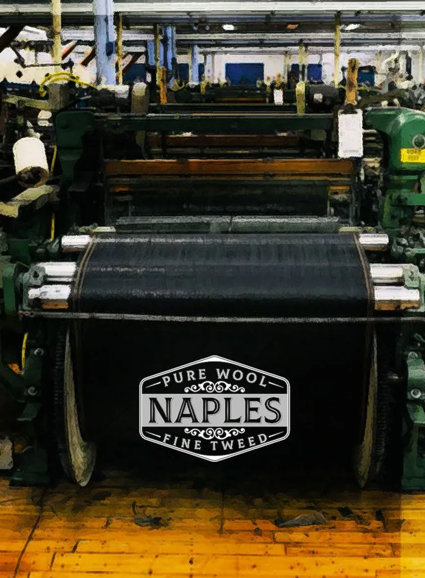 Naples Raw Red Tweed Pants