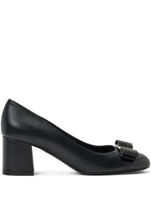 Nappa Viva Nero Flat Shoes