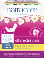 Natracare Long Ultra Extra Pads (8 Count)