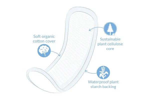 Natracare Organic Super Maxi 12 Pads