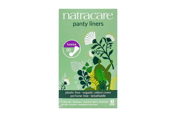 Natracare Organic Tanga/Thong Panty Liners 30 Liners