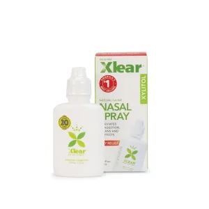 Natural Saline Sinus Nasal Spray with Xylitol 22ml (0.75 Fl Oz)