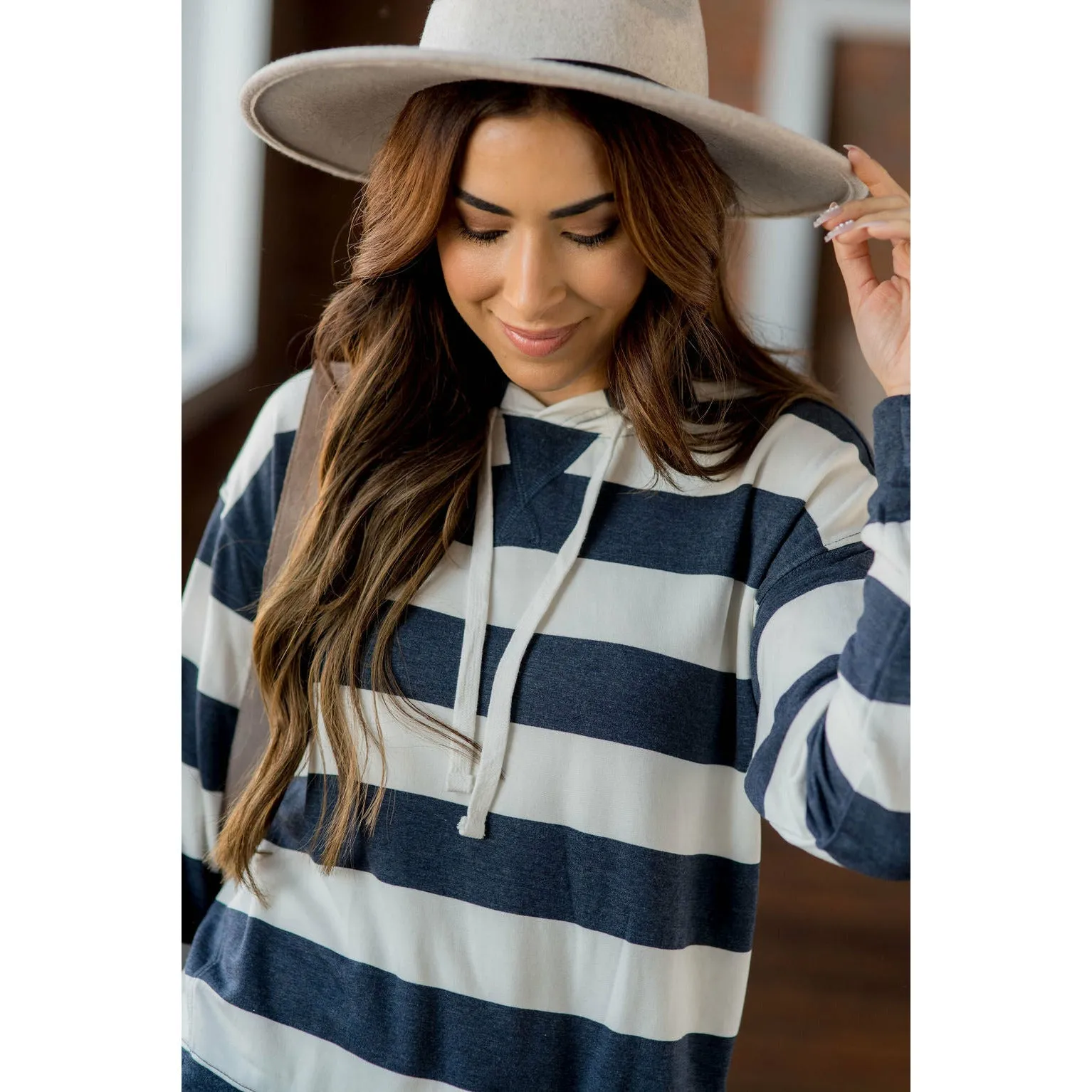 Nautical Stripe Hoodie