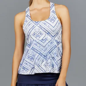 Navia Tier Racerback Top (print)
