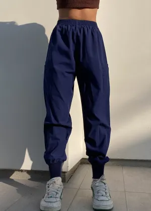 Navy 80’s Lightweight Joggers (S)