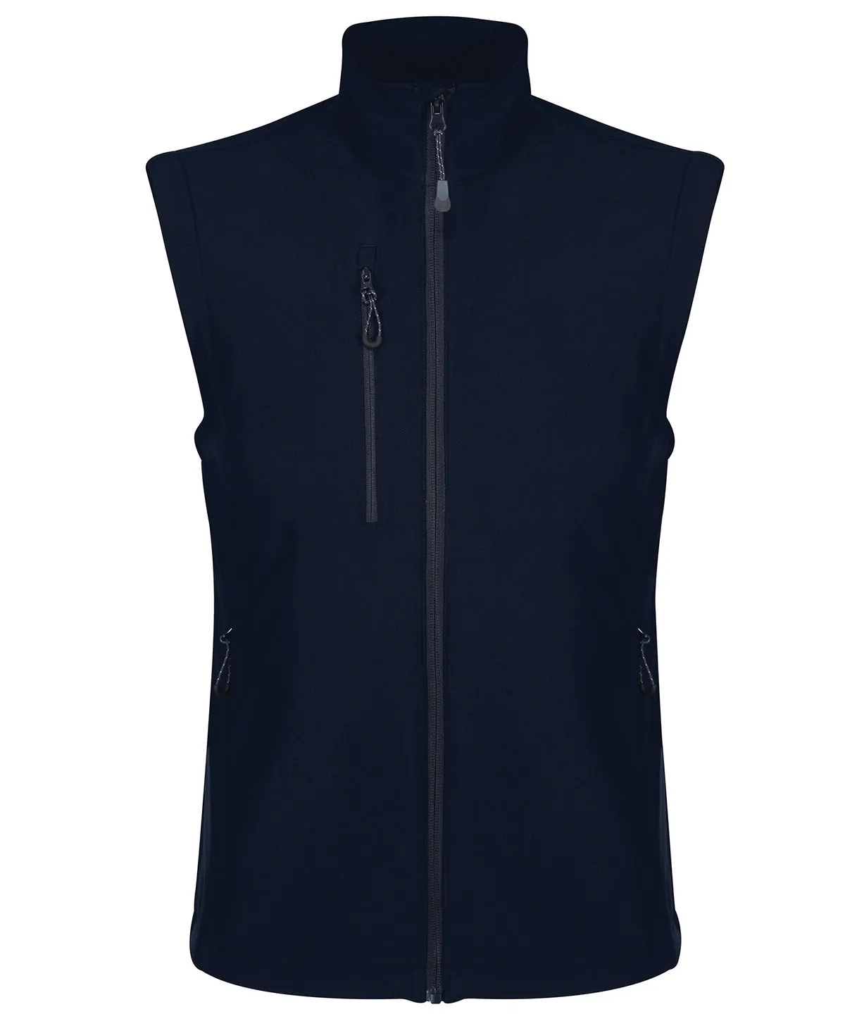 Navy - Honestly Made recycled softshell bodywarmer