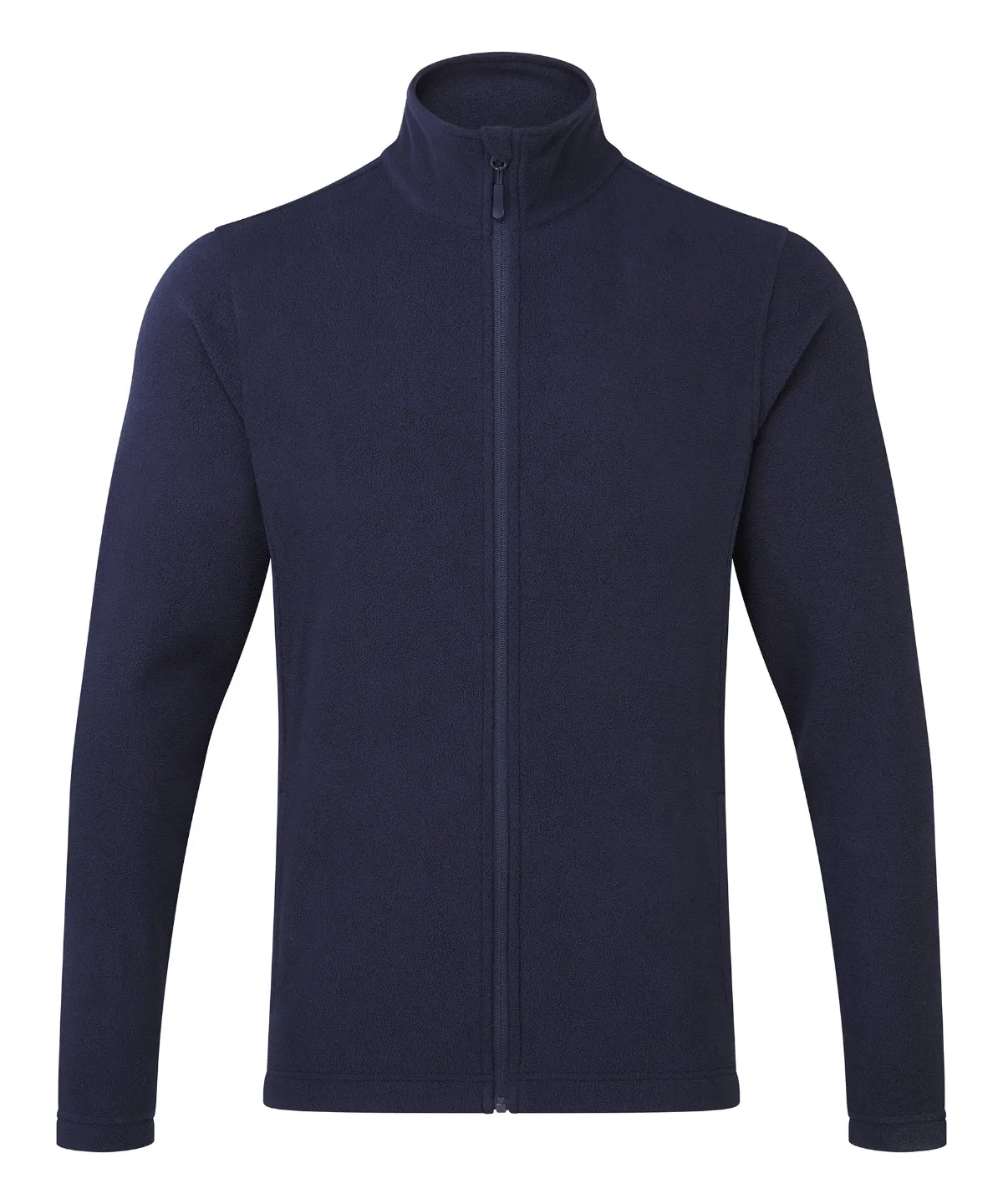 Navy - ‘Recyclight’ full-zip microfleece