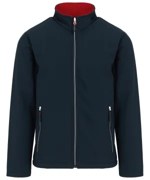 Navy/Classic Red - Ascender 2-layer softshell