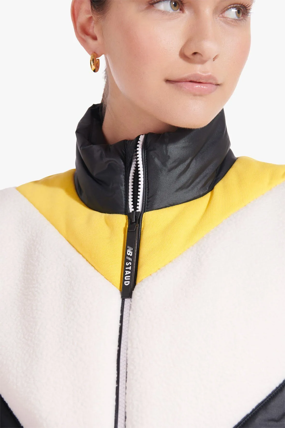 NB x STAUD PUFFER VEST | BLACK