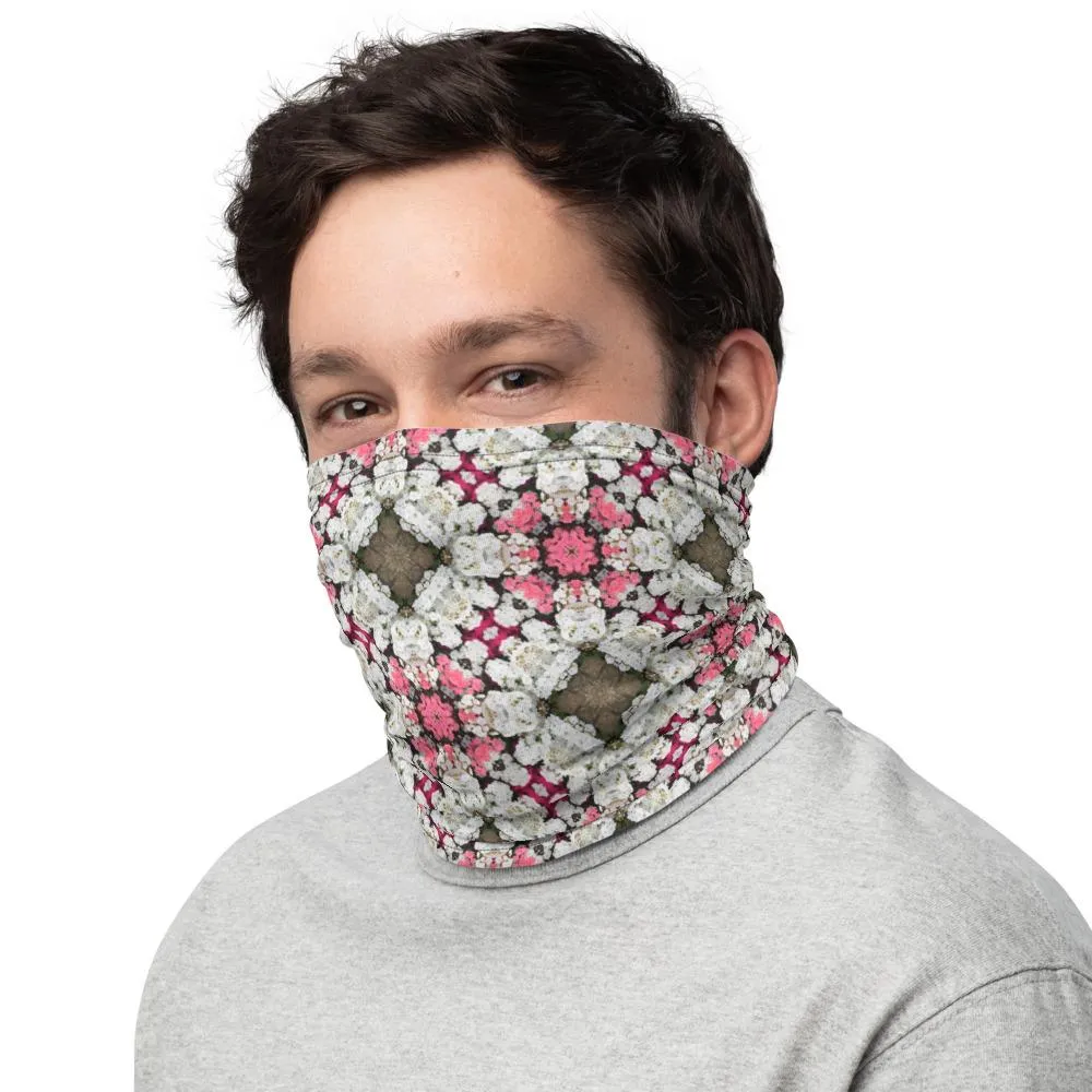 Neck Gaiter Pink Diamonds Designed by Robert Bowen