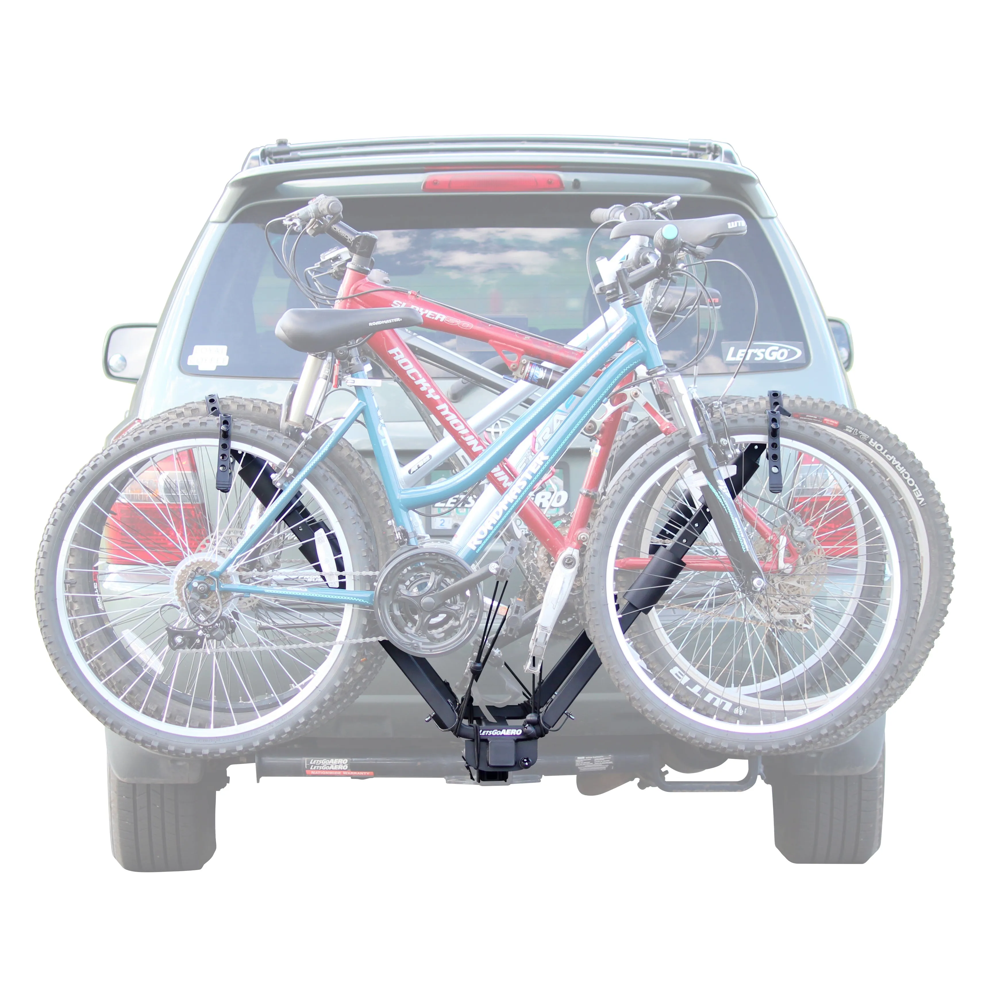 NEO-4 Four Bike Hitch Rack with Tilt Shank