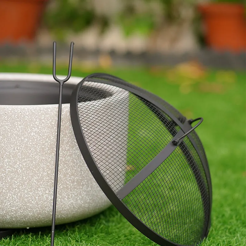 Net Cover BBQ Grill & Fire Bowl Large