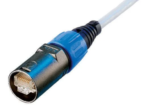 Neutrik NE8MC RJ45 EtherCon Cable End Connector with Heavy Duty Housing and BSE Boot